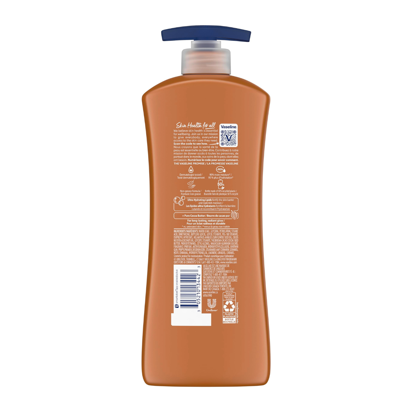 Vaseline Intensive Care Body Lotion Cocoa Radiant