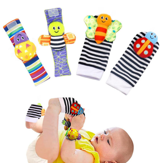 4PCs Baby Toys Newborn Development