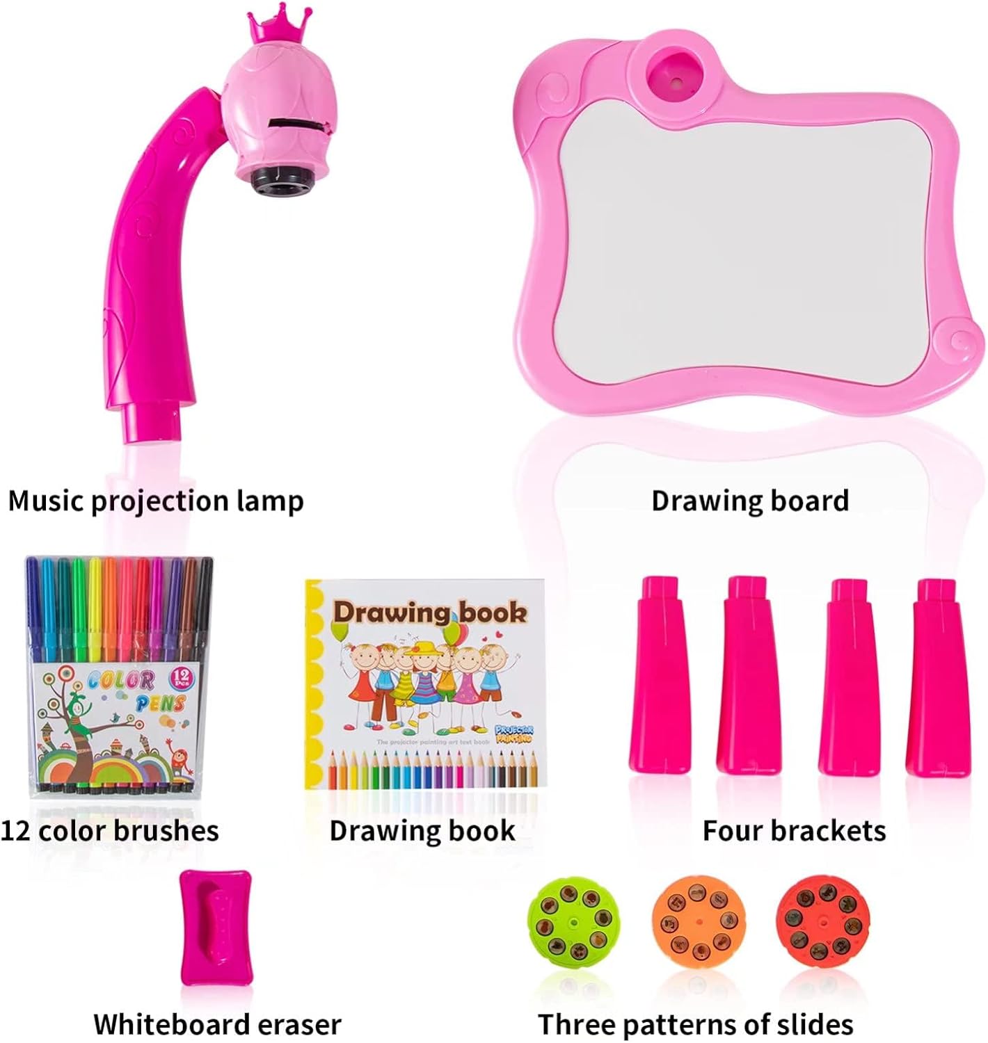 Projector Painting Set - Pink