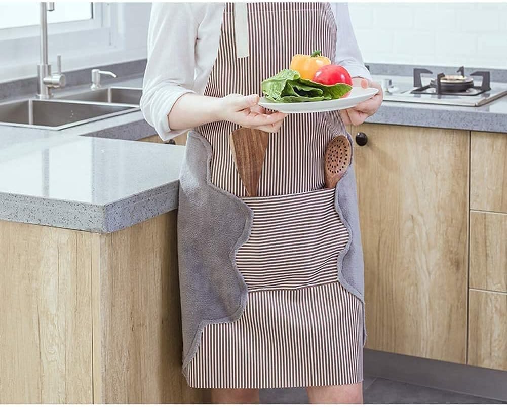 Bib Apron with 2 Pockets