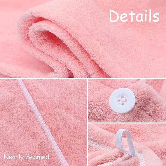 2 Pack Hair Drying Towels