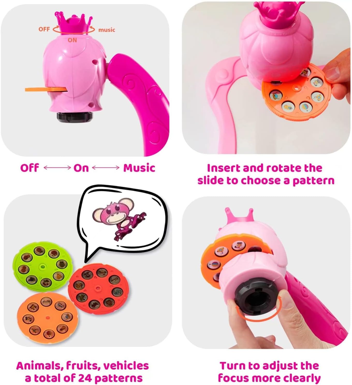 Projector Painting Set - Pink
