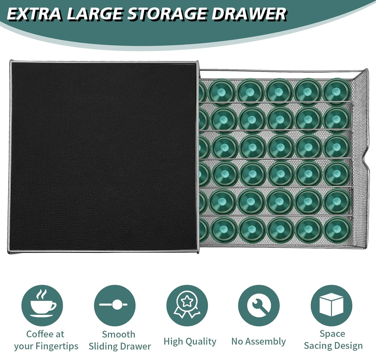 36PCs Coffee Capsule Holder