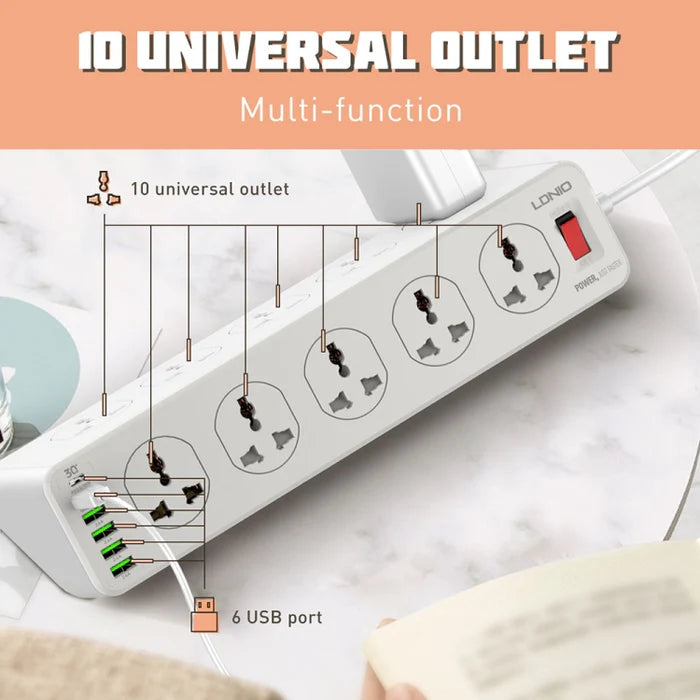 Slope Design Power Strip Extension