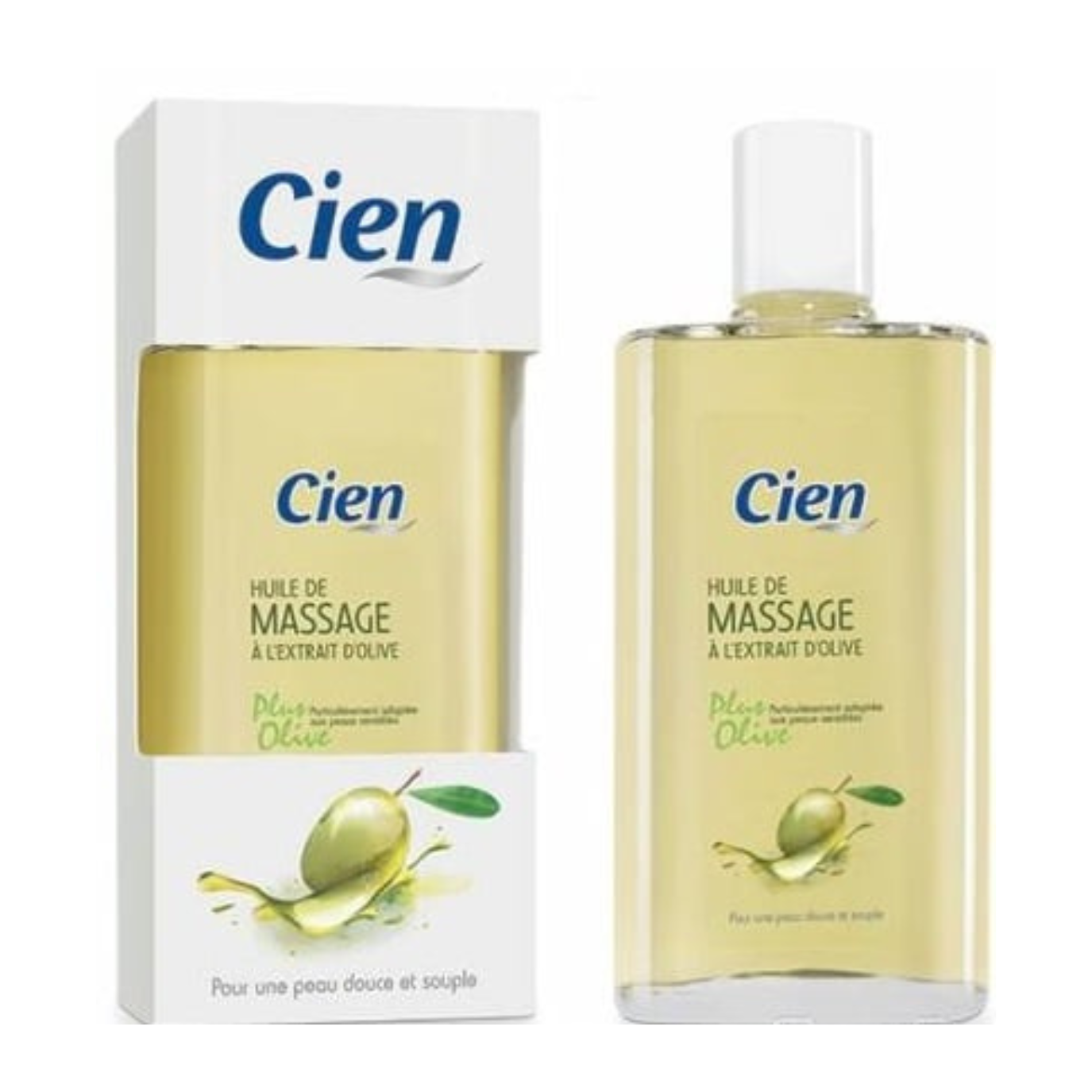 Cien Massage Oil with Olive Extract