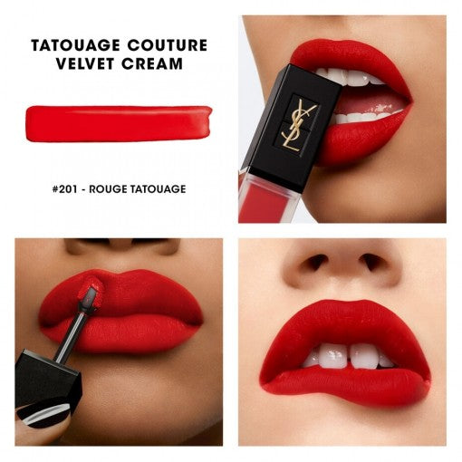 Yves Saint Laurent Tatouage Couture Velvet Cream Lipstick 201