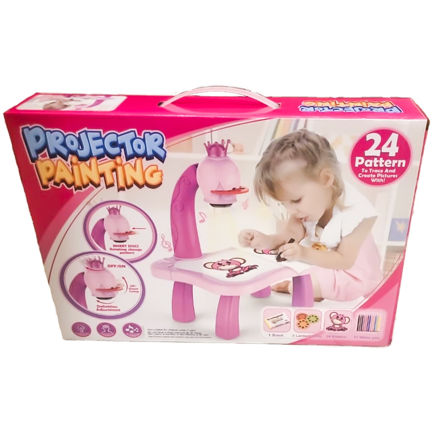 Projector Painting Set - Pink