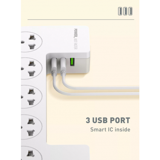 Power Charging & Cable Management Box