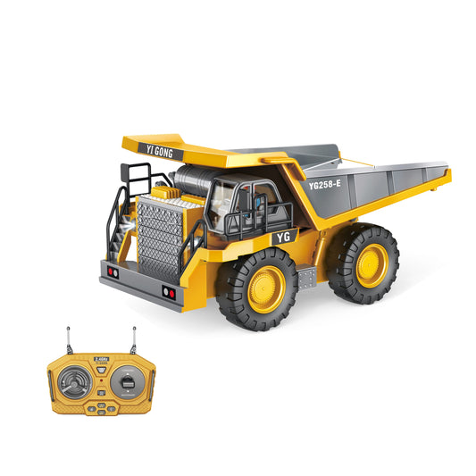 Yellow Dump RC Truck