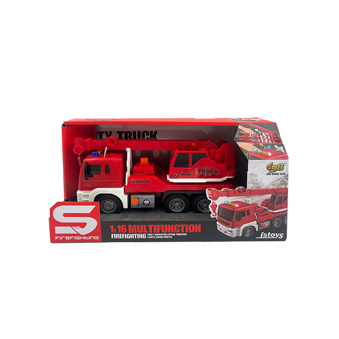 Crane Multifunction Firefighting Toy Car