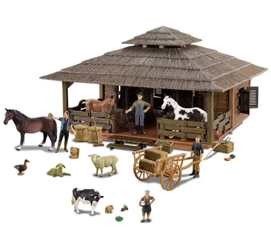 Farm House & Animal Figures