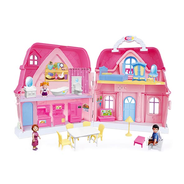 Girls Pink Dream House with Accessories