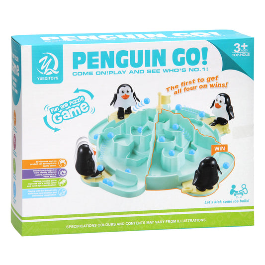 Fun & Puzzle Penguin Board Game