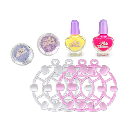 Princess Nail Art Set with Nail Dryer for Kids 5+