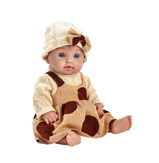 Baby Dotted Dress Doll