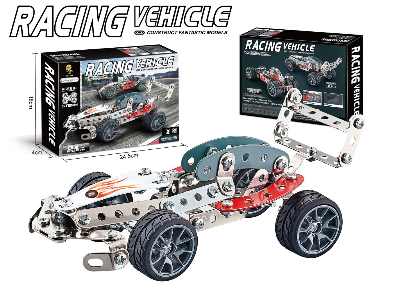 Racing Vehicle Metal Construction