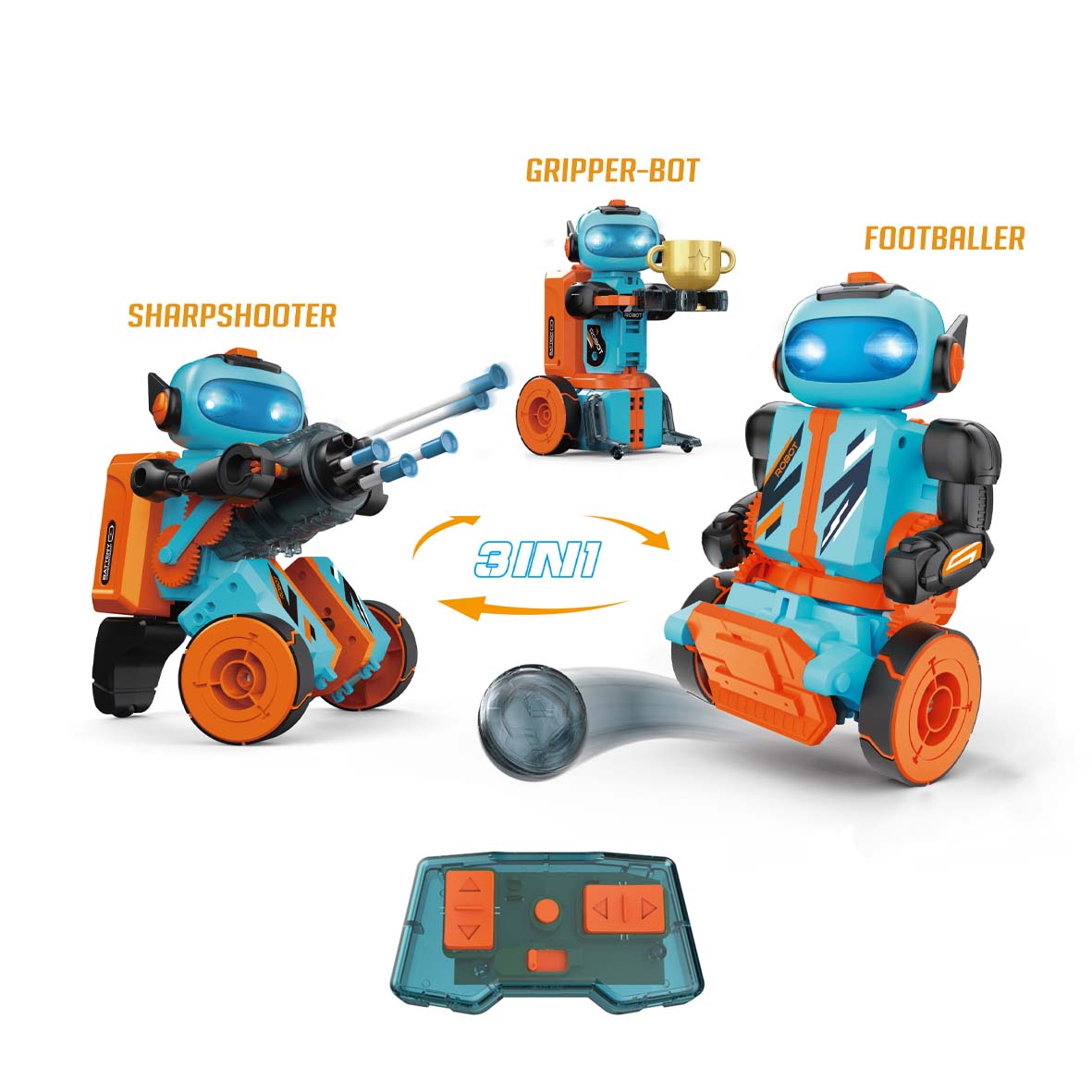 3in1 RC Robots Kit