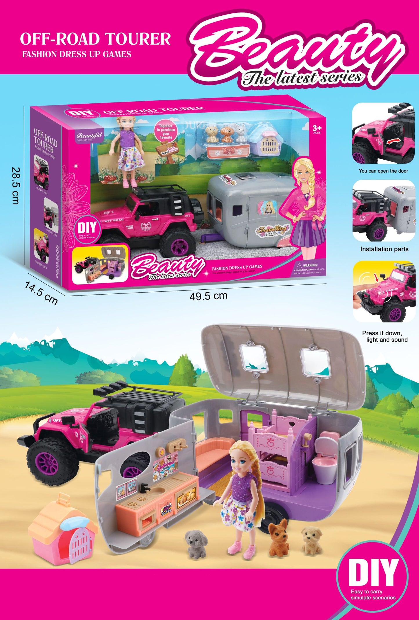 Barbie Off Road Package