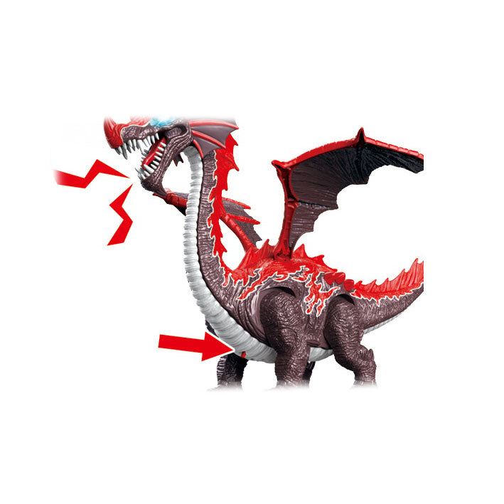 Electric Red Dinosaur