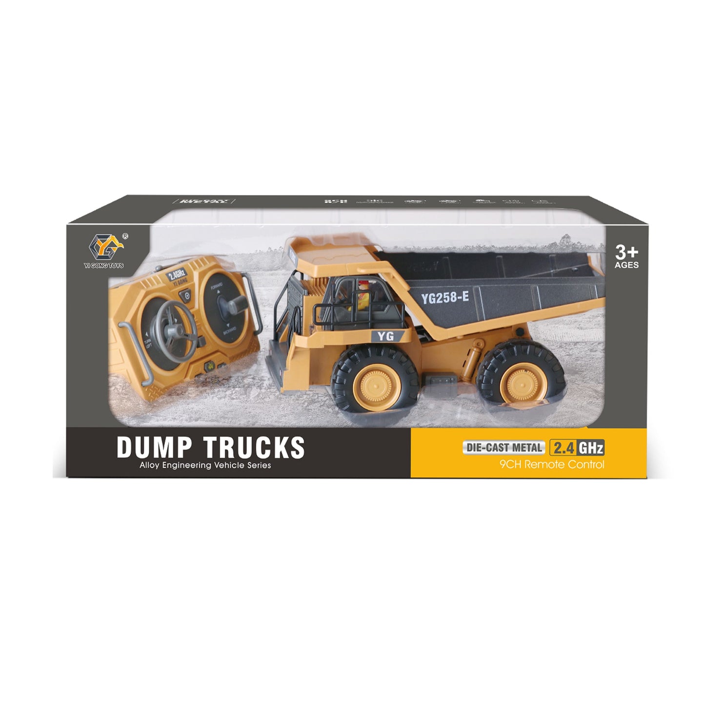 Yellow Dump RC Truck