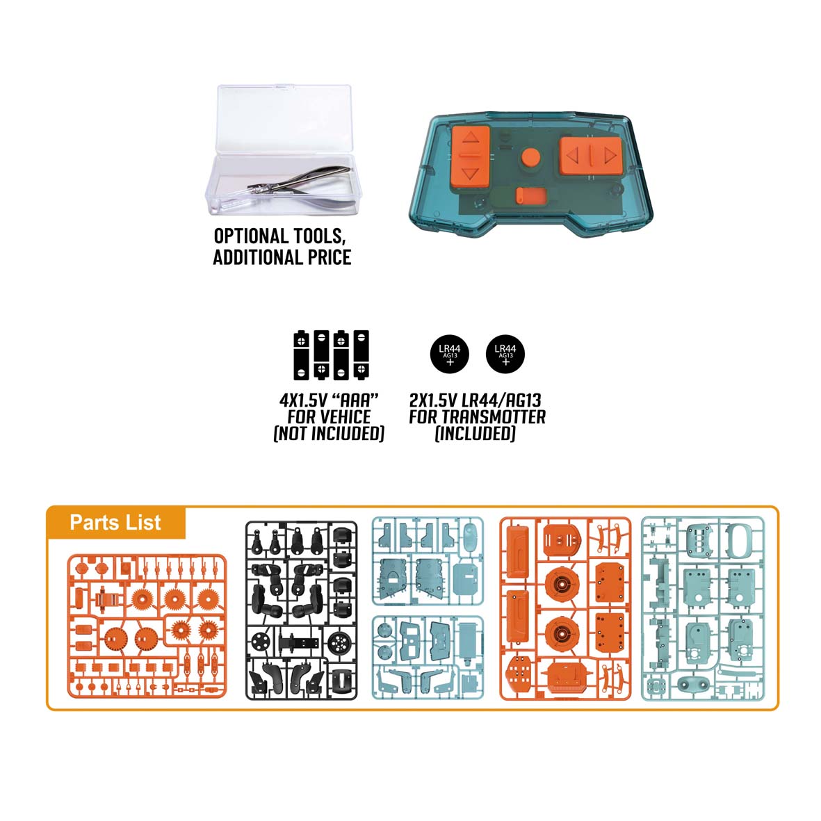 3in1 RC Robots Kit