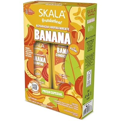 Skala Banana Shampoo and Conditioner Kit