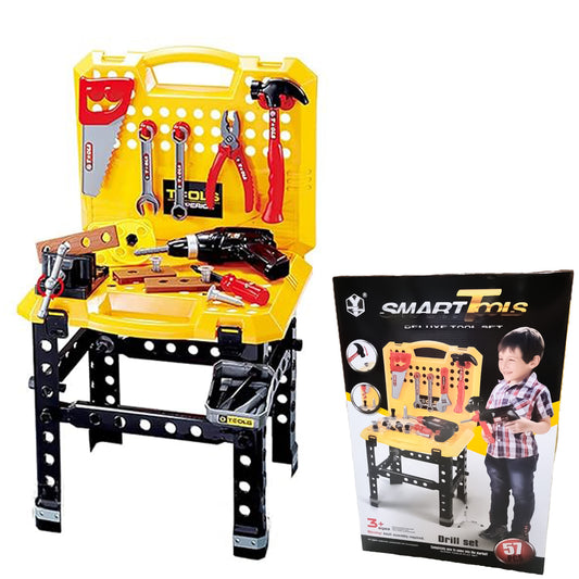 Kids Construction Workbench 57PCs