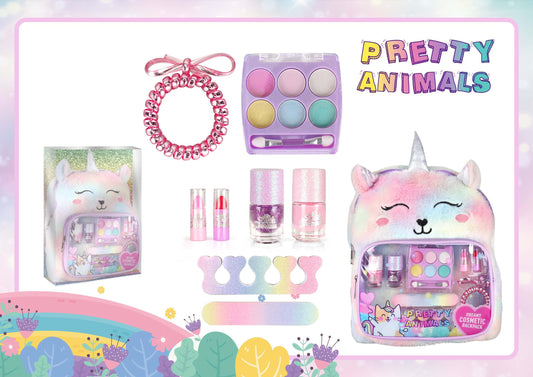 Unicorn Dreams Makeup Set Backpack