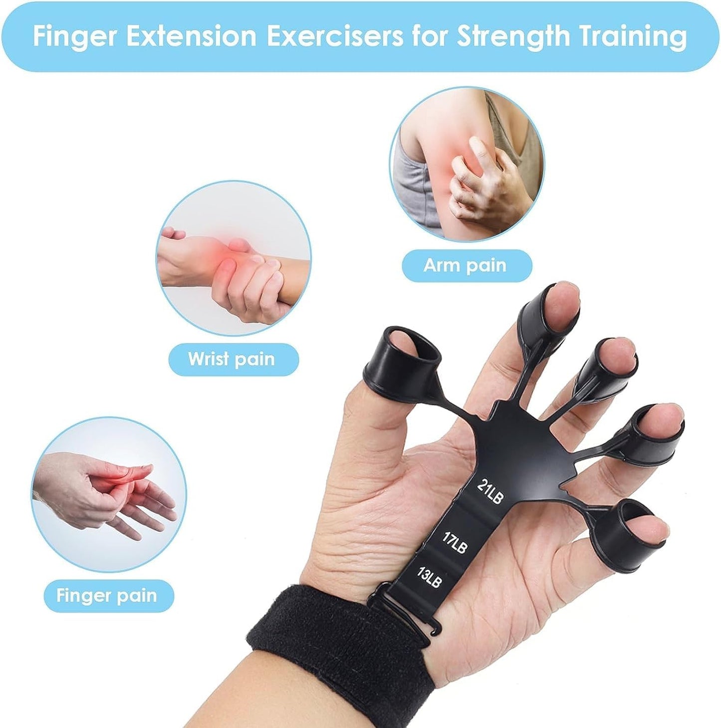 Finger Strengthener 2pcs