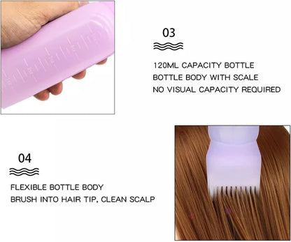 3pcs Hair Dye Bottle