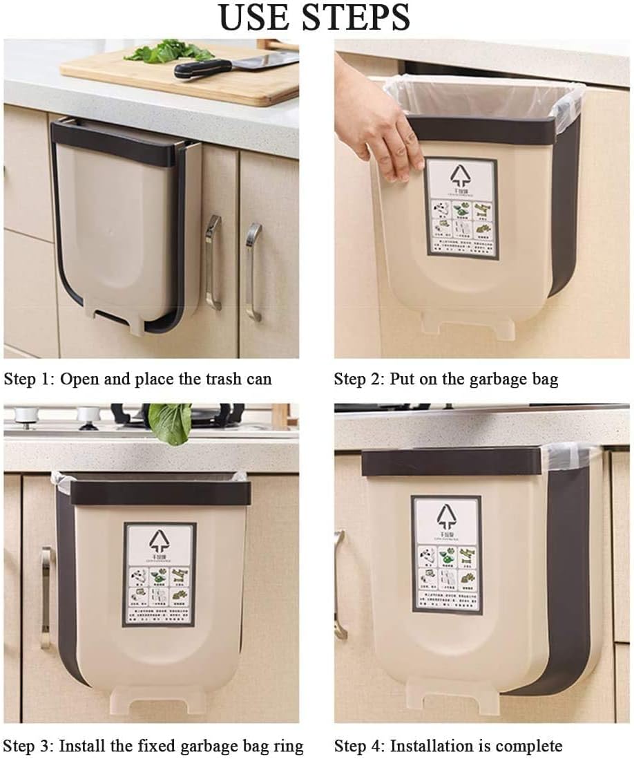 Kitchen Hanging Trash Bin