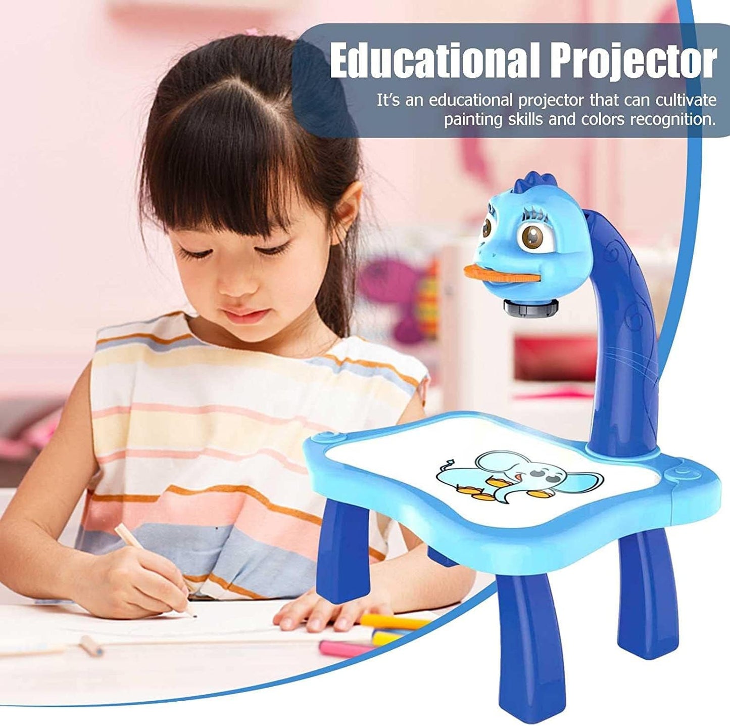 Projector Painting Set - Blue