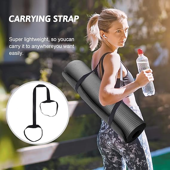 Yoga Mat & Jump Rope Bundle