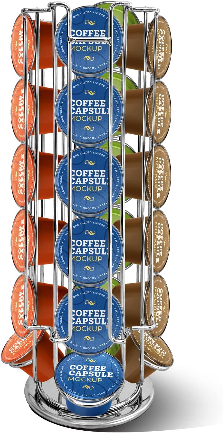 18 Capsules Coffee Pods Stand Rack