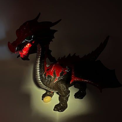 Electric Red Dinosaur