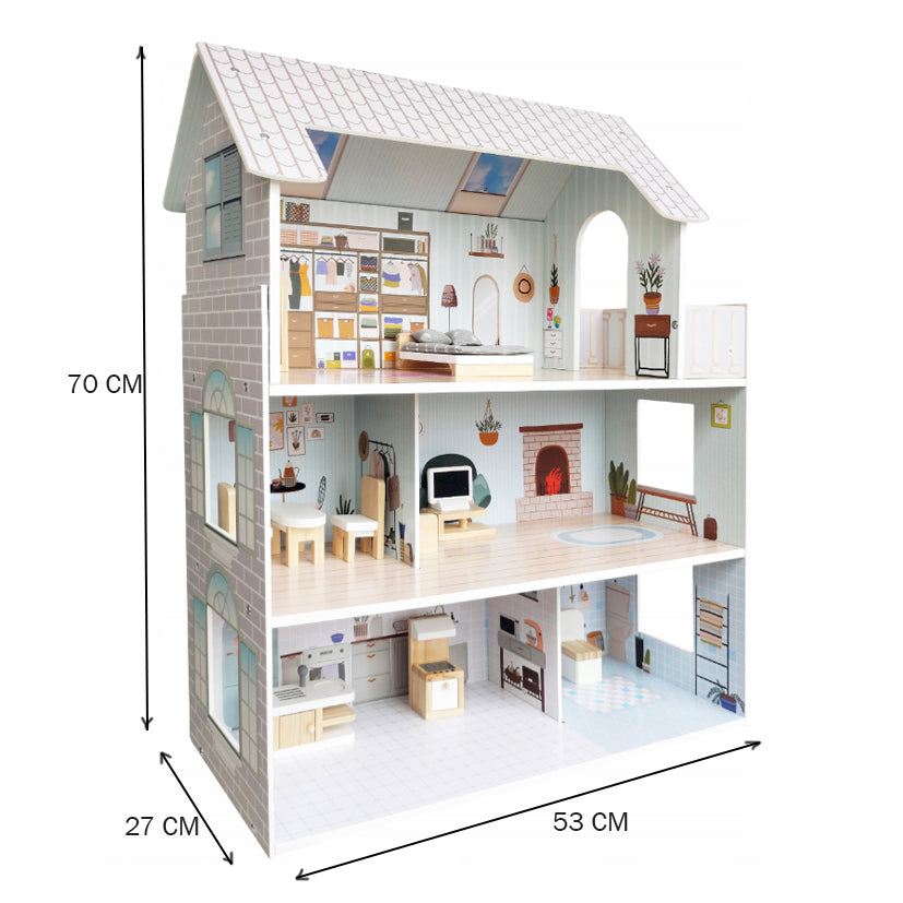 Classic Kids 3 Blocks Dollhouse