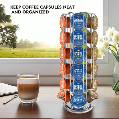 18 Capsules Coffee Pods Stand Rack