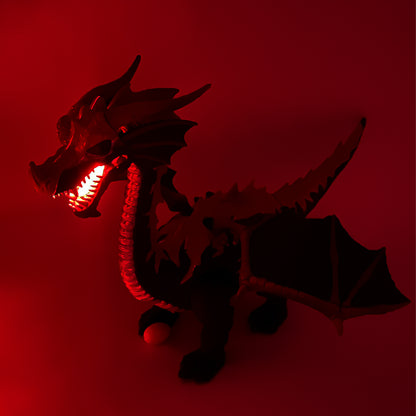 Electric Red Dinosaur