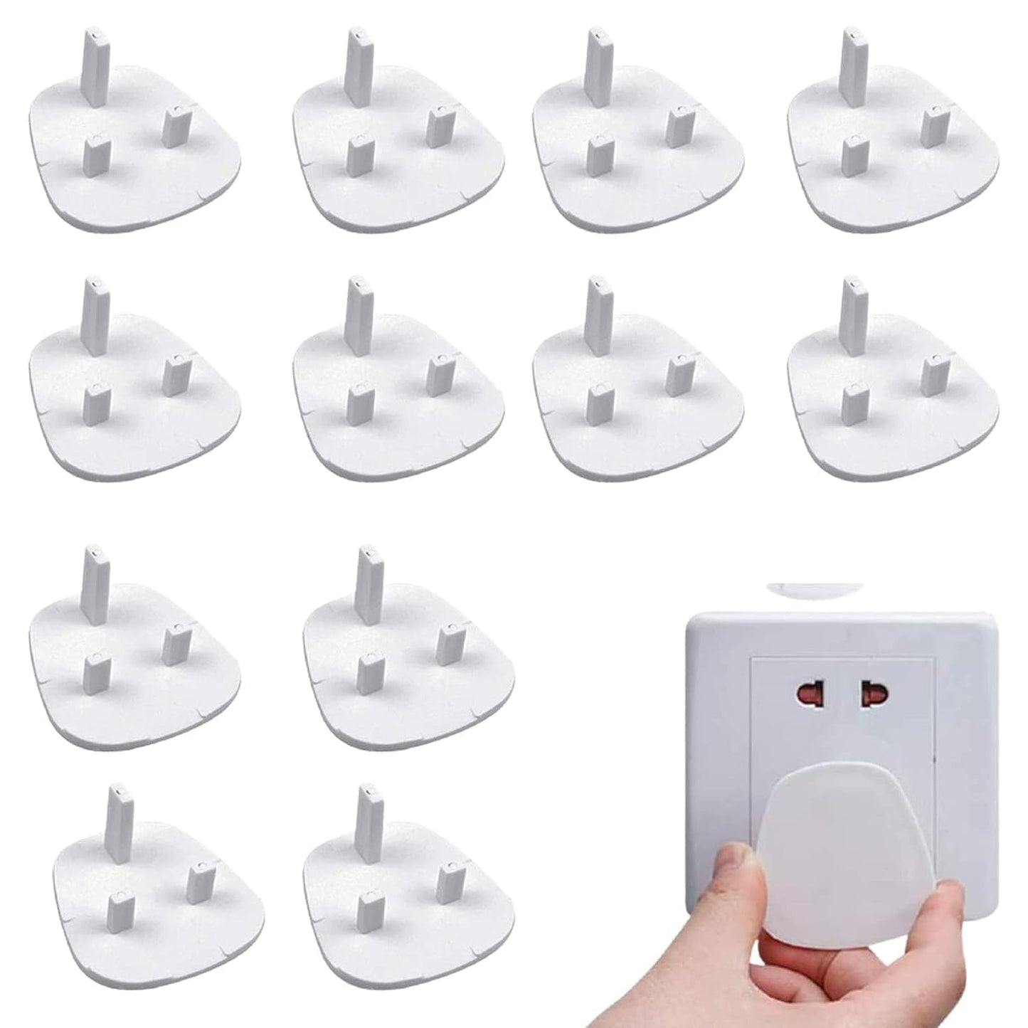 12PCs per Pack Baby Proofing Plug Covers