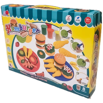 Burger Machine Play Dough Kit