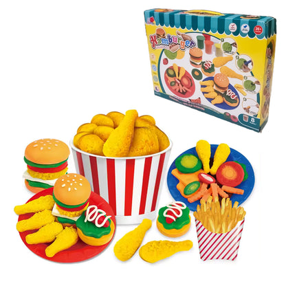 Burger Machine Play Dough Kit