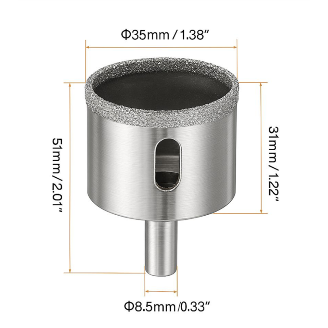 Glass Core Bit 35mm
