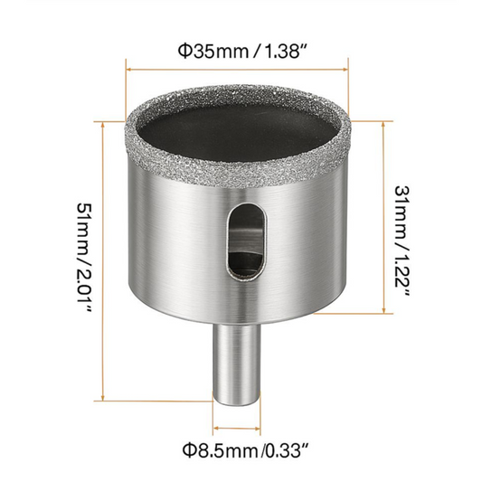 Glass Core Bit 35mm
