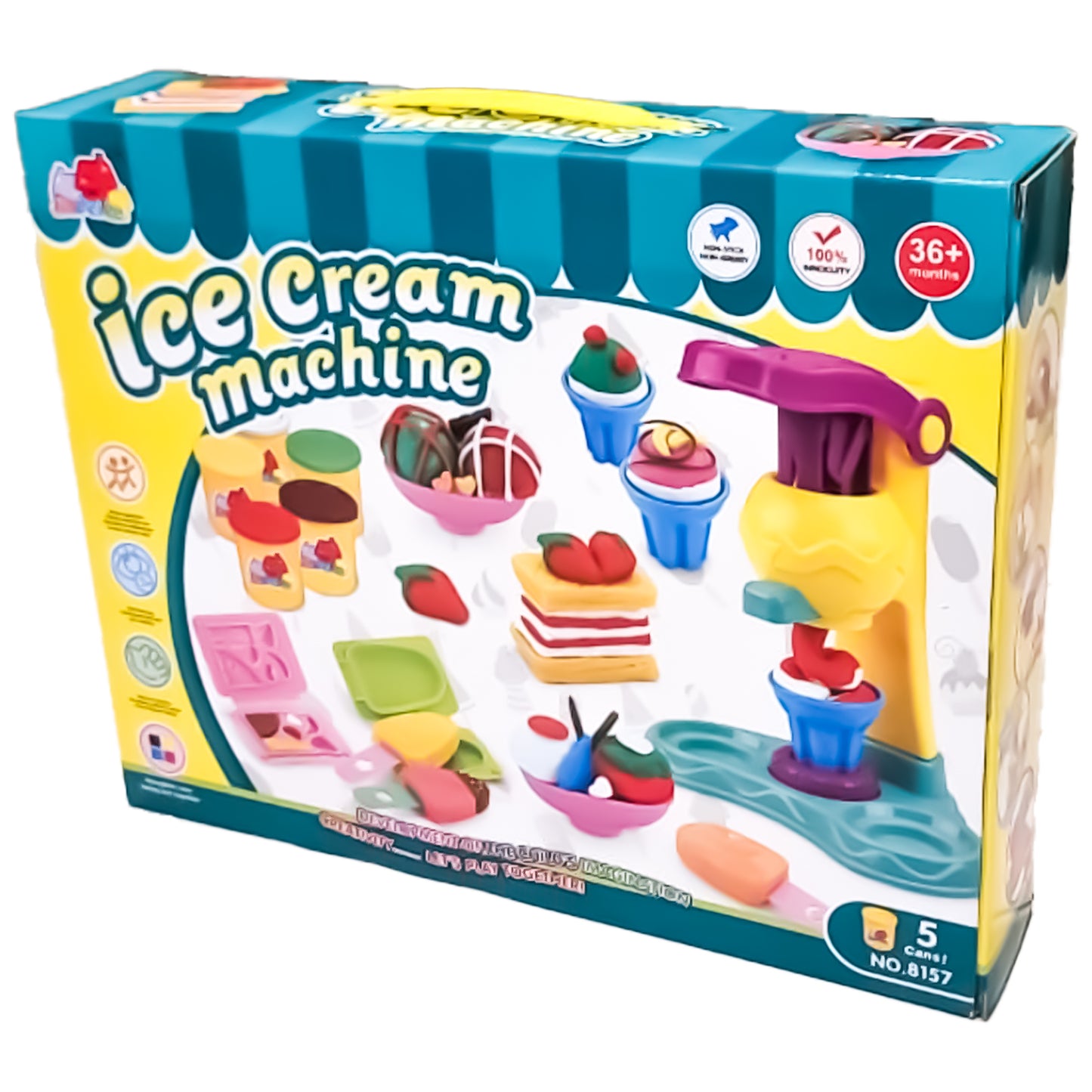 Ice Cream Machine Play Dough Kit