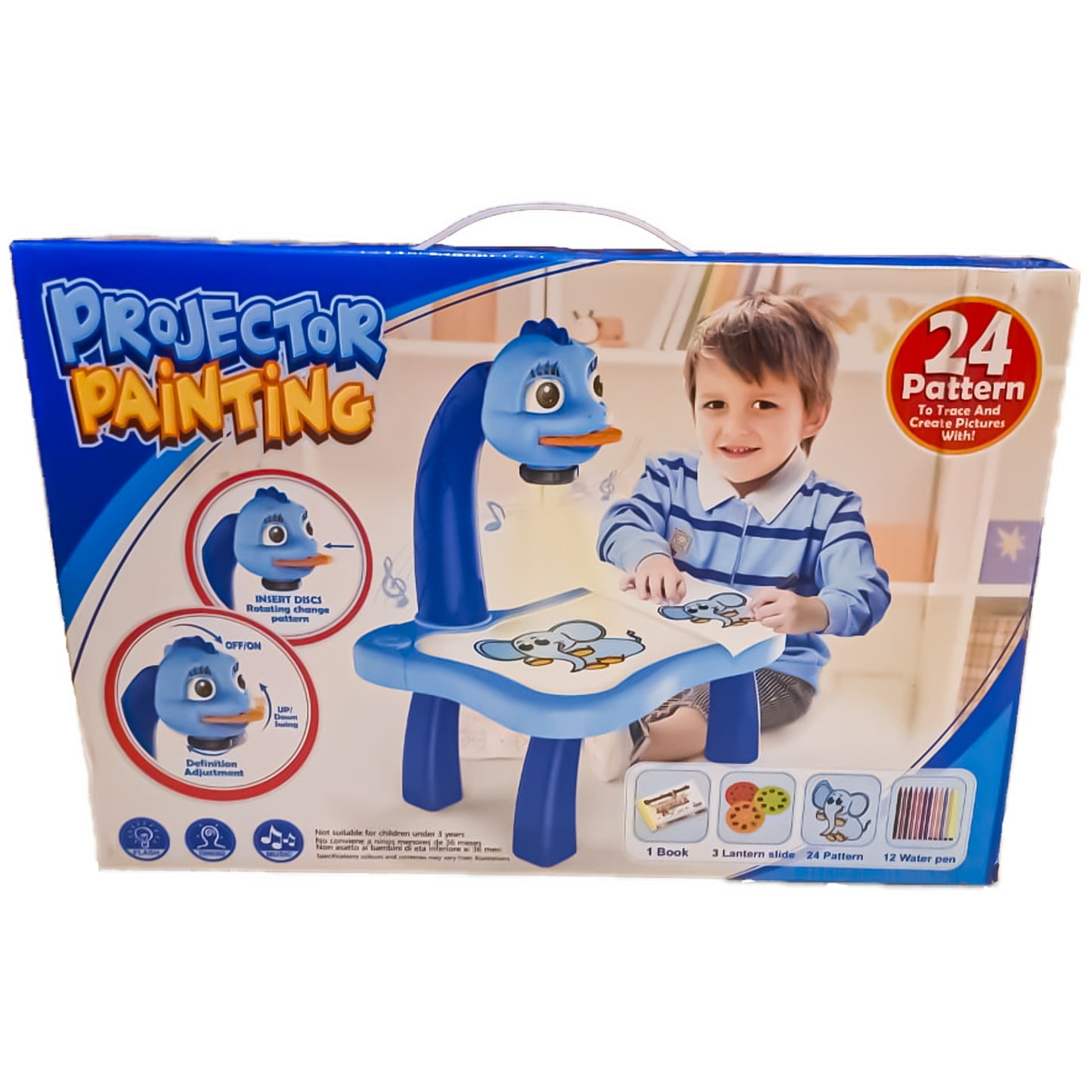 Projector Painting Set - Blue