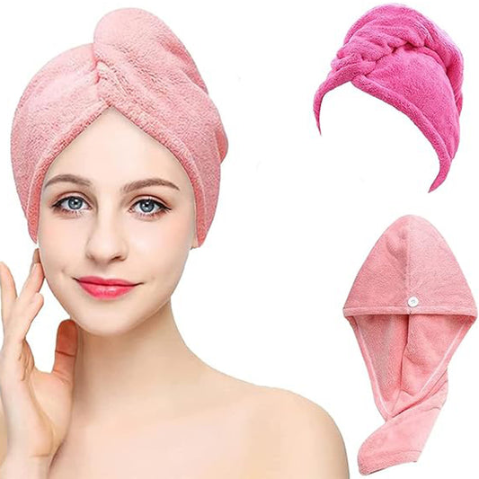 2 Pack Hair Drying Towels